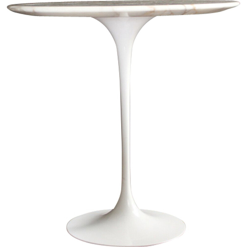 Table "Tulip" en marbre par Eero Saarinen pour Knoll International - 1950
