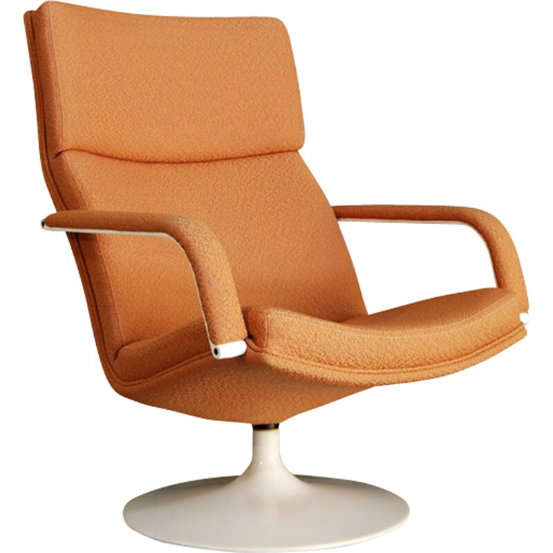 Dutch "Model F194" Swivel Chair by Geoffrey Harcourt for Artifort - 1980s