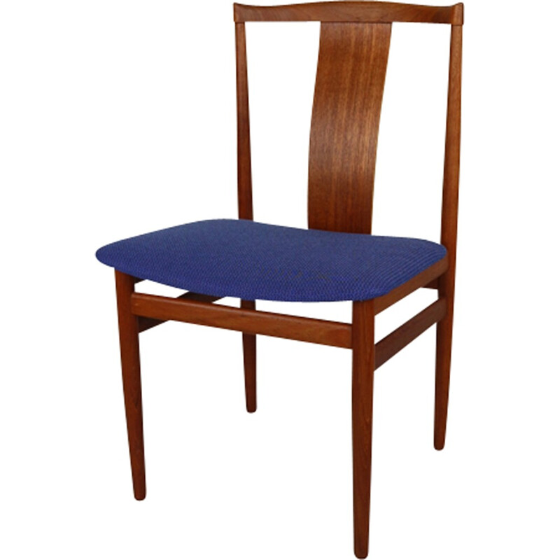 Set of Six Scandinavian Teak Chairs by Hening Sørensen - 1960s