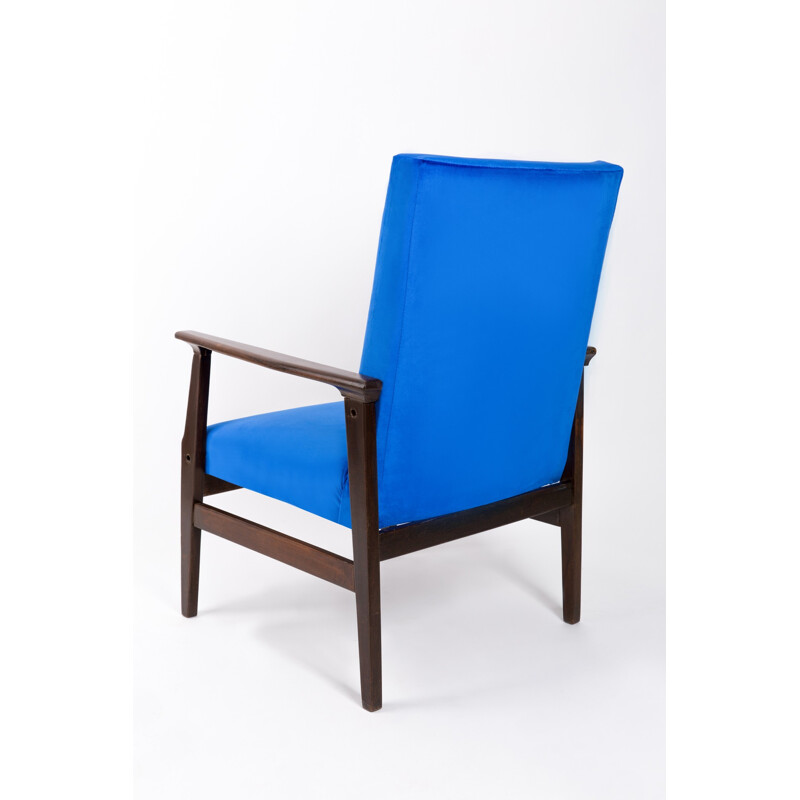 Royal Blue Vintage "B-14 Type" Armchair - 1960s