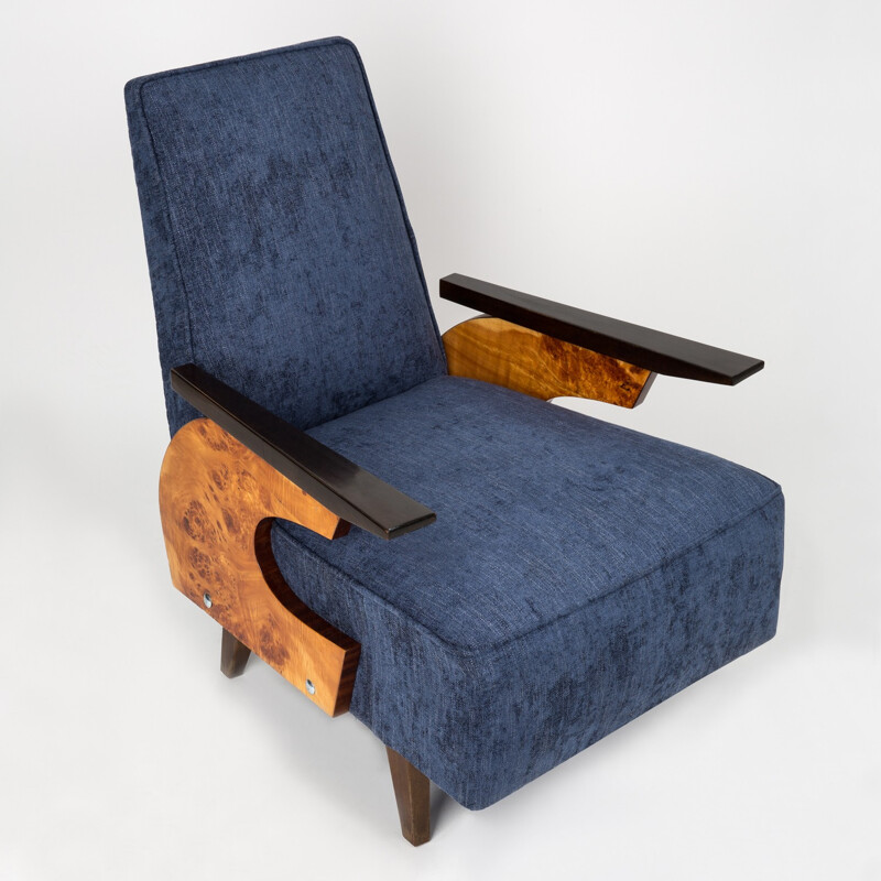 Vintage Sessel Marineblau - 1960