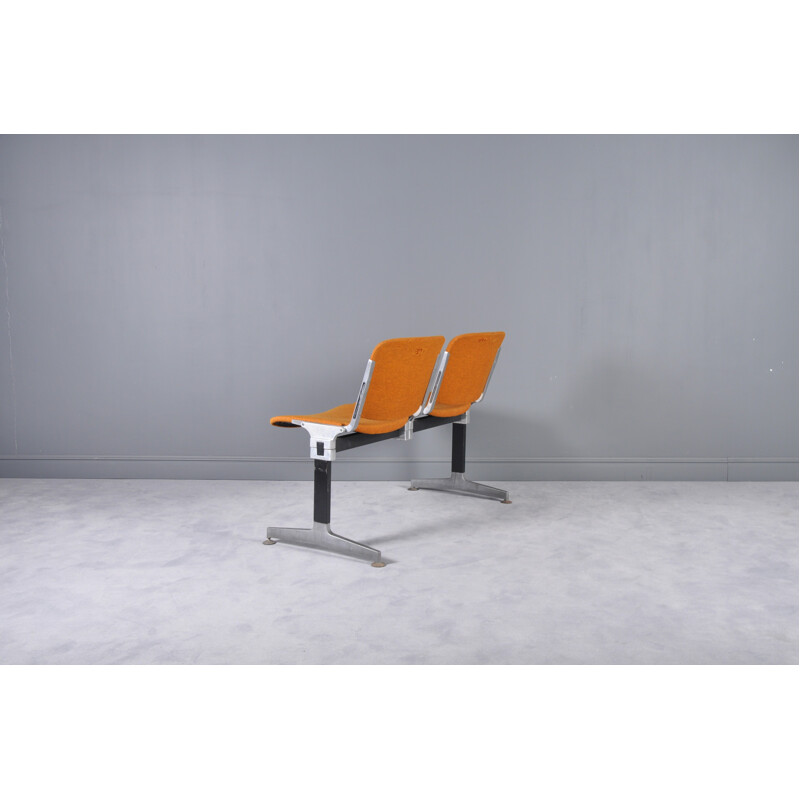 Vintage bench by Giancarlo Piretti for Castelli - 1970s