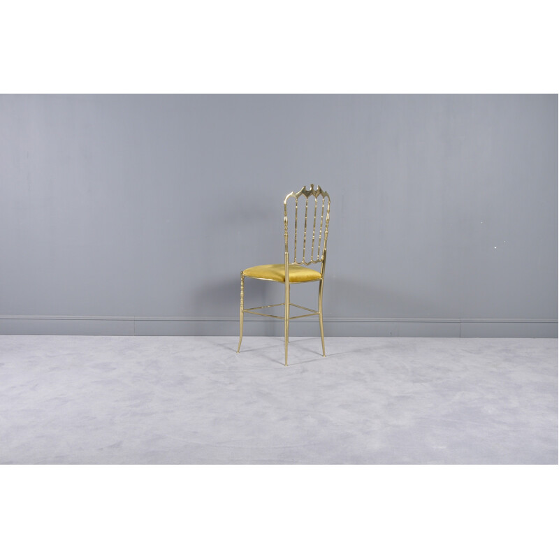 Vintage ballroom chair in brass Chiavari - 1960s