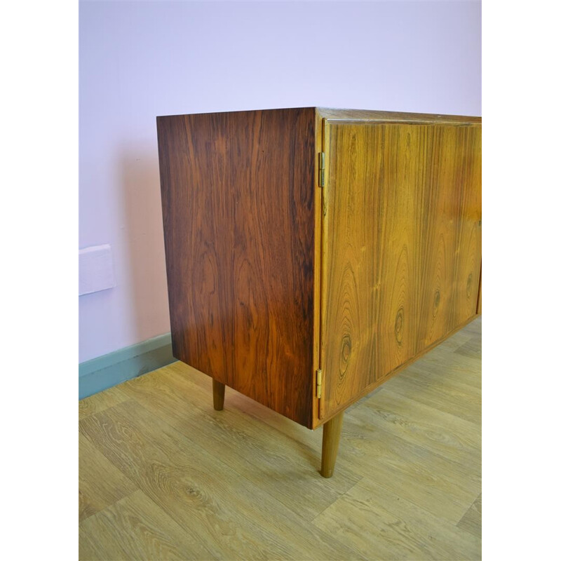 Vintage Danish rosewood sideboard by Carlo Jensen for Poul Hundevad - 1960s