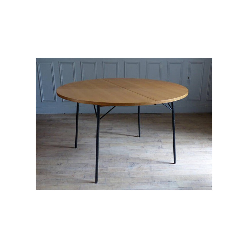 Vintage dining table by Alain Richard for Meuble TV - 1960s