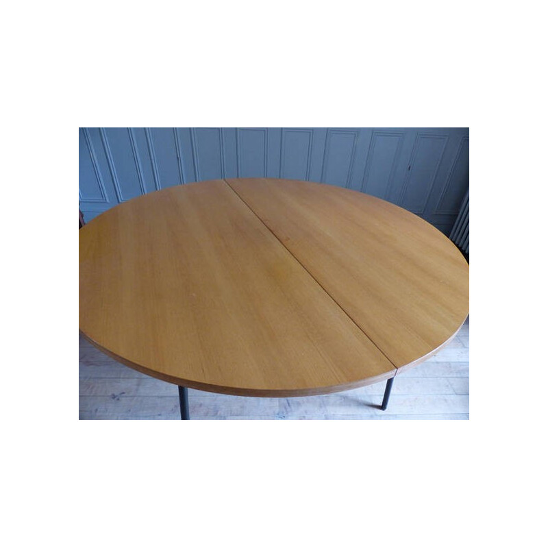 Vintage dining table by Alain Richard for Meuble TV - 1960s