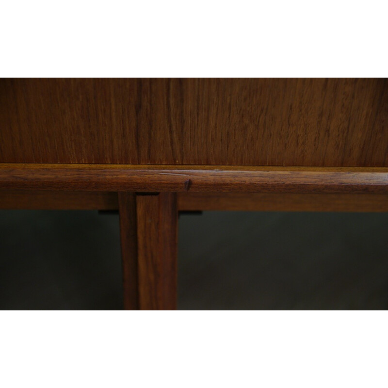 Vintage Danish teak sideboard with 2 drawers - 1960s