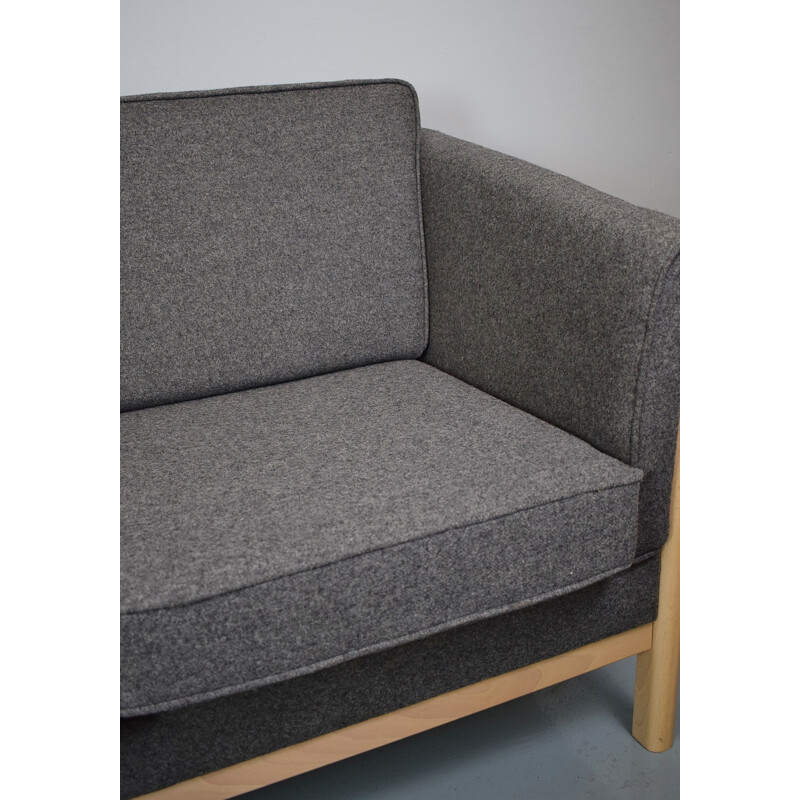 Vintage Danish 3 seat sofa in grey wool - 2000s