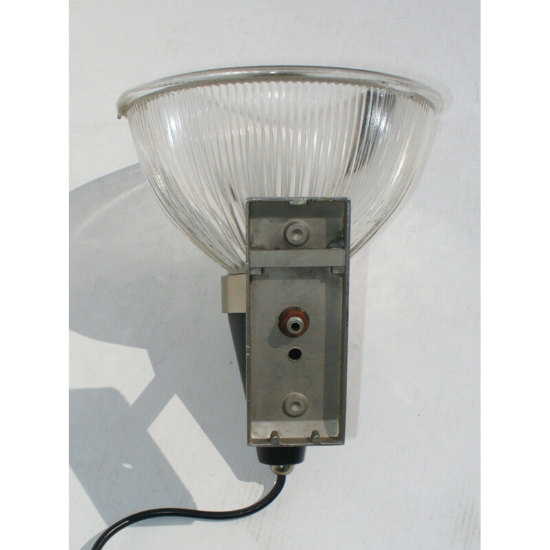 Vintage Italiaanse glazen wandlamp - 1950