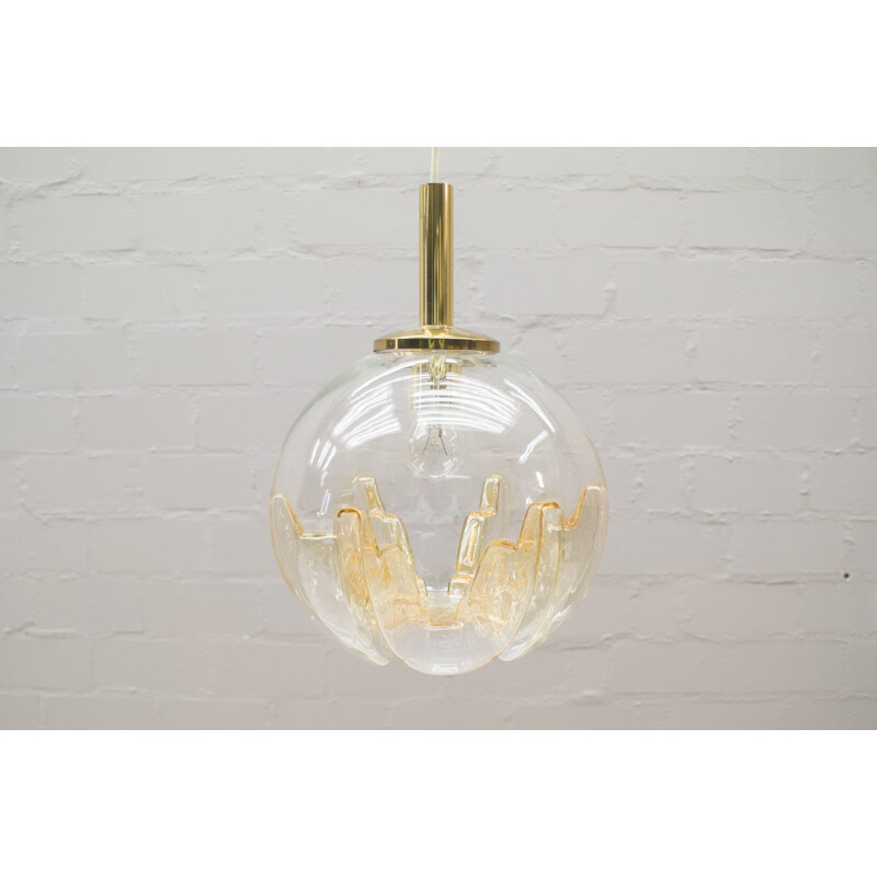 Vintage Murano Pendant Lamp  in Glass - 1960s