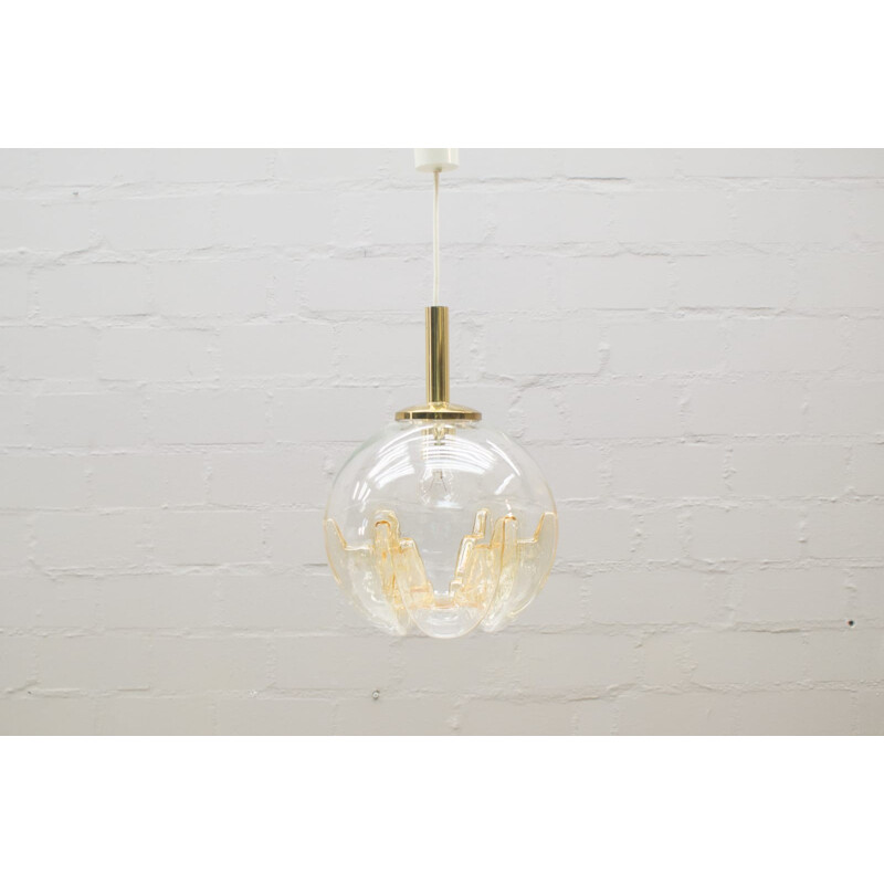 Vintage Murano Pendant Lamp  in Glass - 1960s