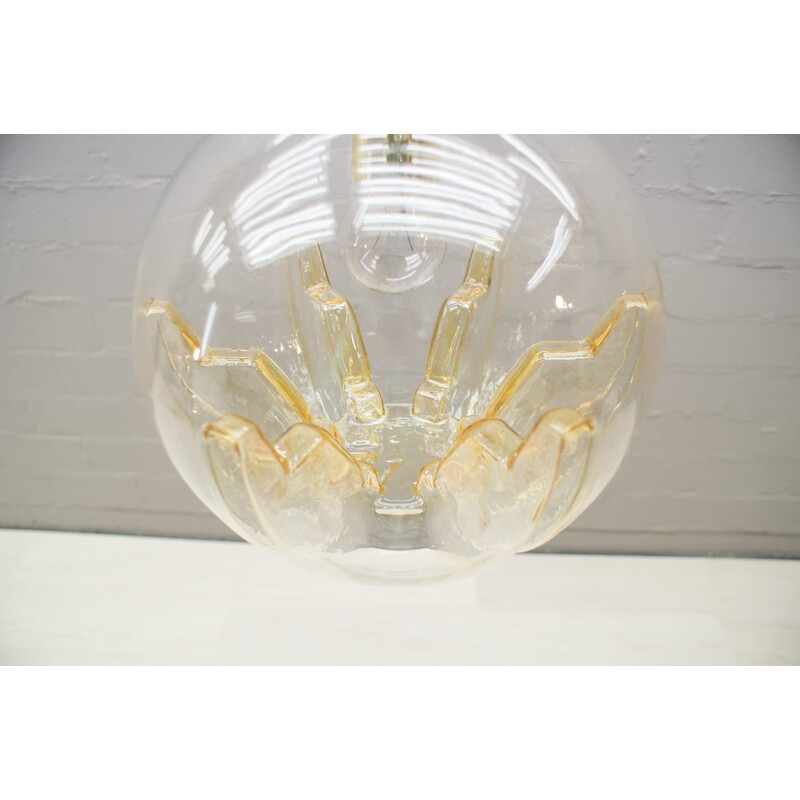 Vintage Murano Pendant Lamp  in Glass - 1960s