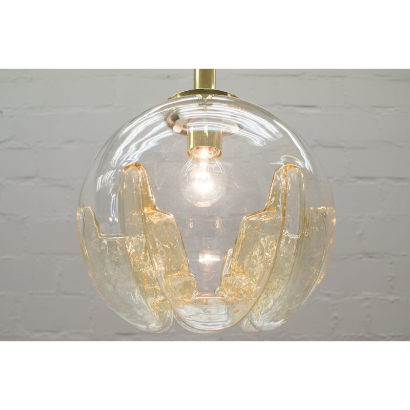 Vintage Murano Pendant Lamp  in Glass - 1960s