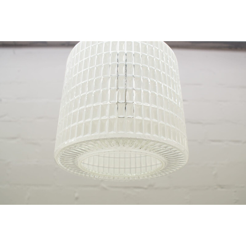 Vintage white Limbourg pendant lamp, 1960