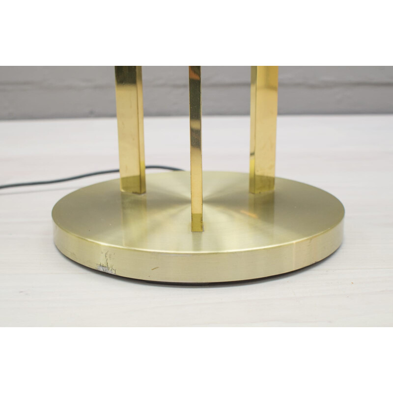 Golden"Sputnik" Floor Lamp by Doria Leuchten - 1970s