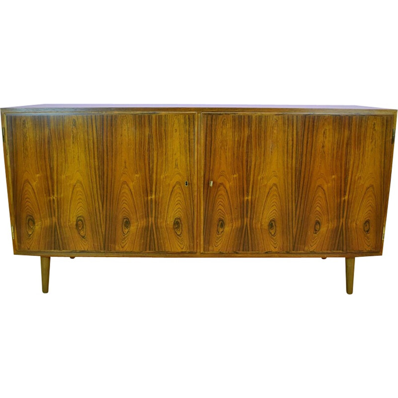 Vintage Danish rosewood sideboard by Carlo Jensen for Poul Hundevad - 1960s