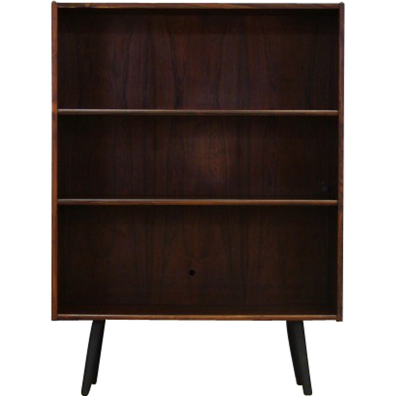 Vintage Danish rosewood bookcase with 2 shelves - 1960s