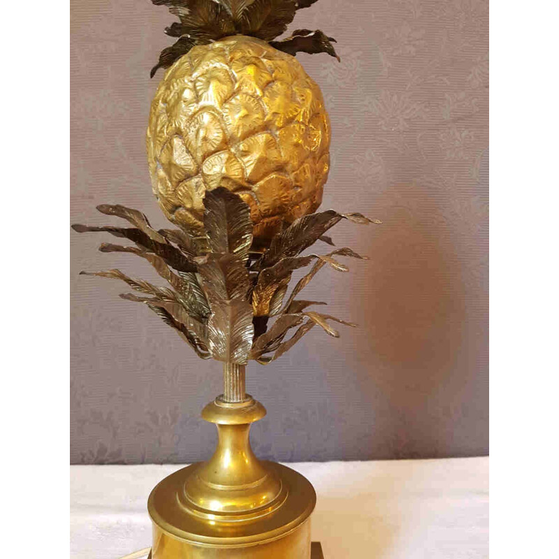 Lampe vintage française modèle "ananas" - 1960