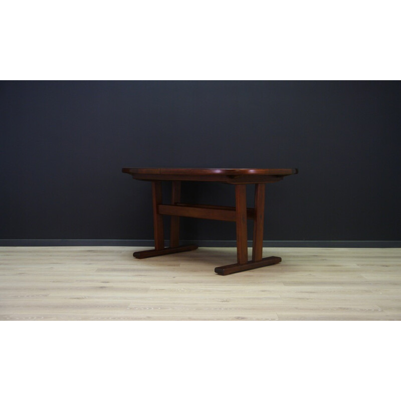 Table scandinave rétro en palissandre - 1960