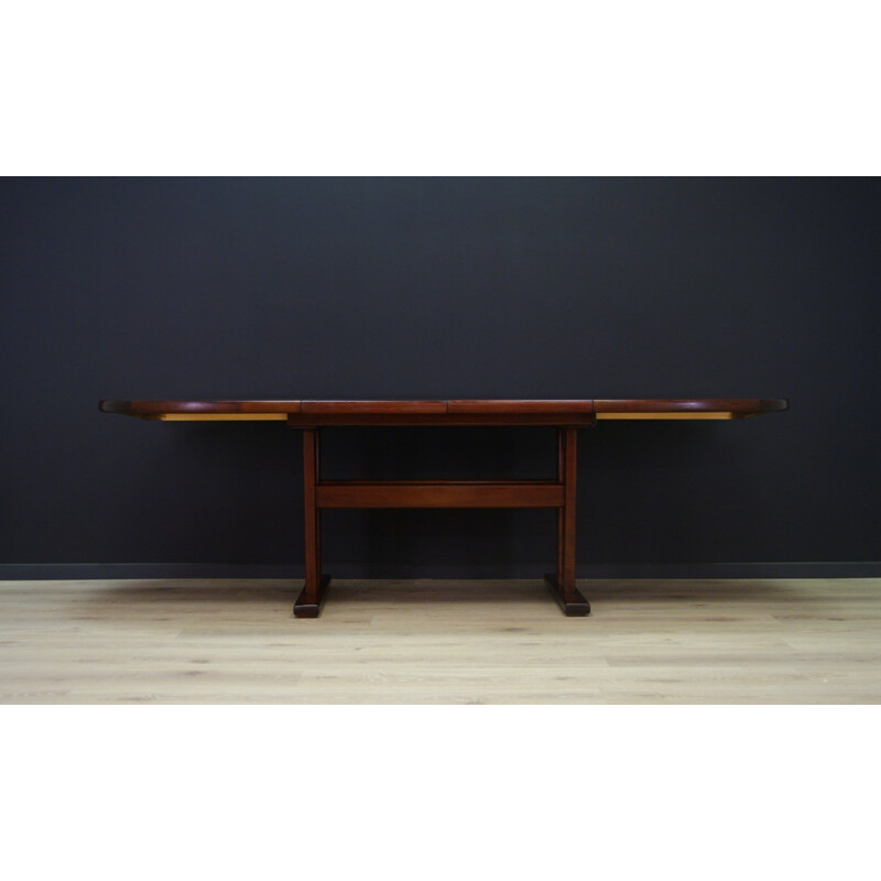 Table scandinave rétro en palissandre - 1960