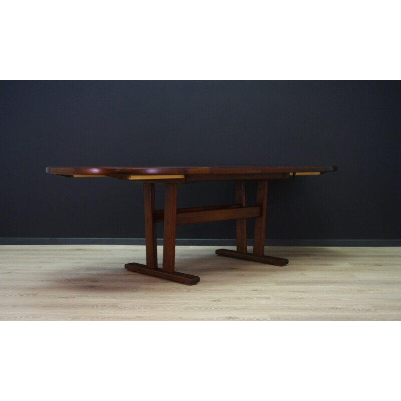Table scandinave rétro en palissandre - 1960