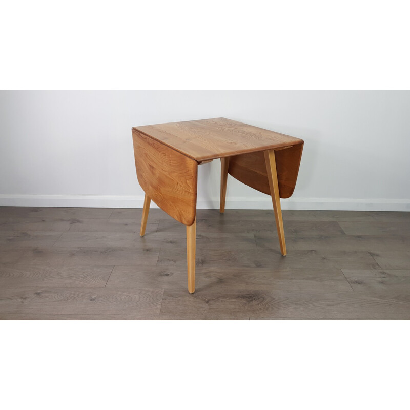 Vintage drop leaf dining table by Ercol - 1960s