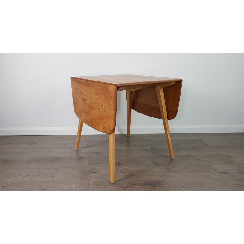 Vintage drop leaf dining table by Ercol - 1960s