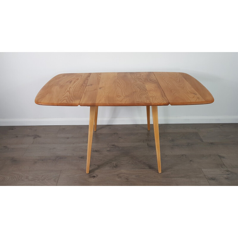 Table vintage rabattable par Ercol - 1960