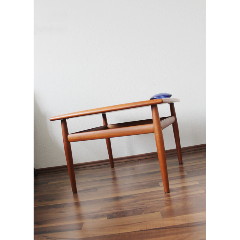 Vintage teak coffee side table by Grete Jalk for Glostrup, Denmark - 1960s