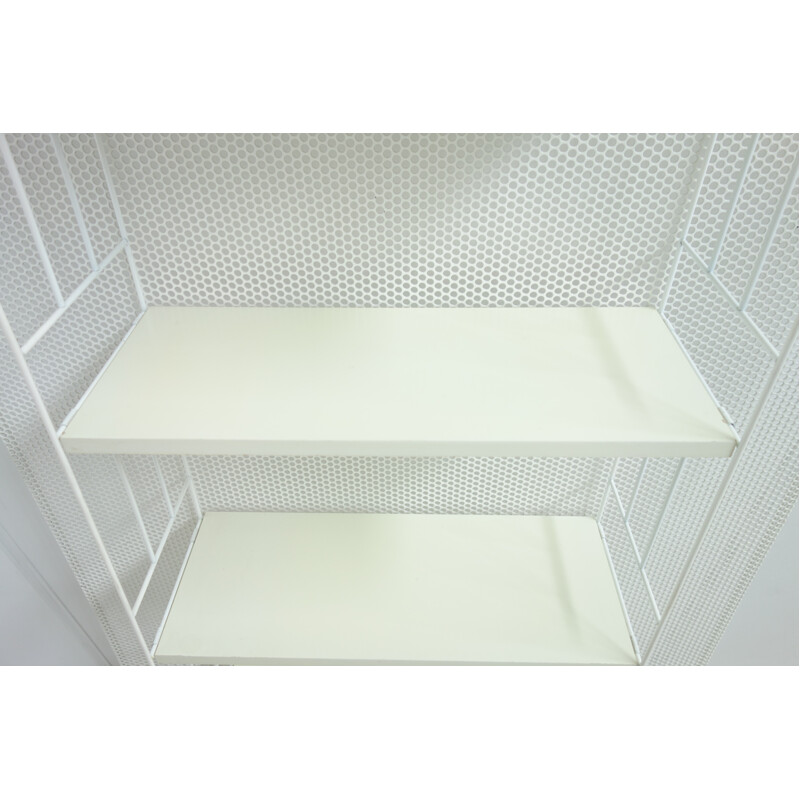 Vintage white wall shelving by WHB - 1960s