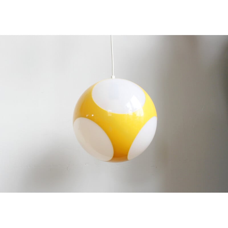 Lampe UFO jaune par Luigi Colani - 1970