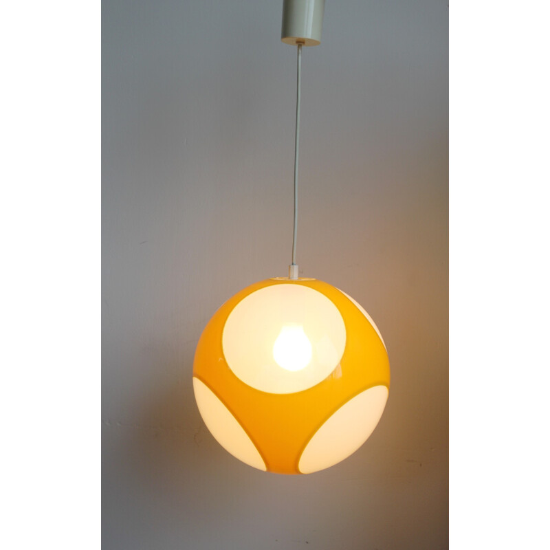 Yellow UFO lamp by Luigi Colani - 1970s