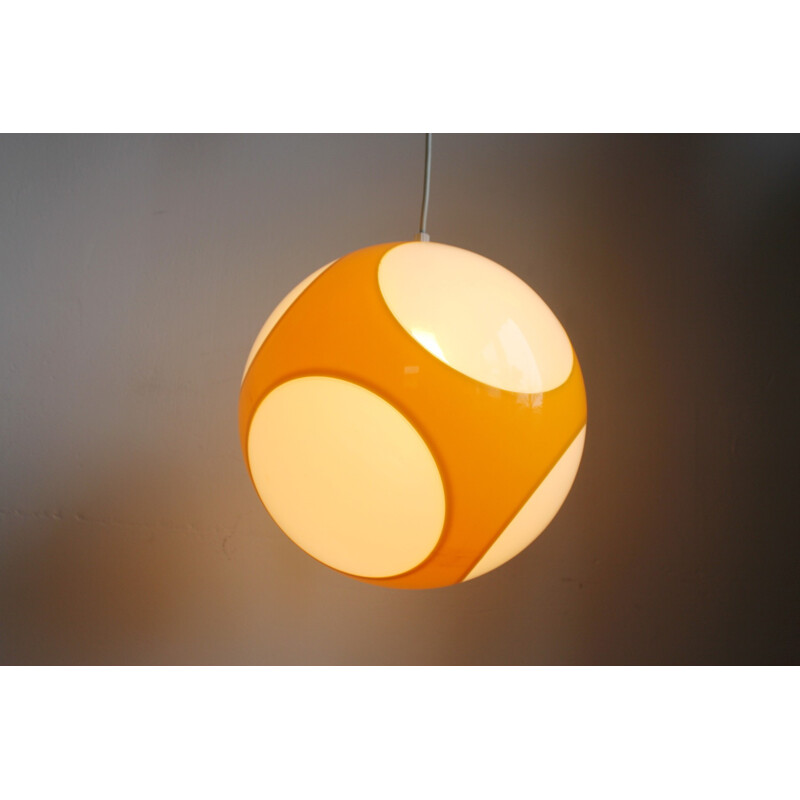 Yellow UFO lamp by Luigi Colani - 1970s