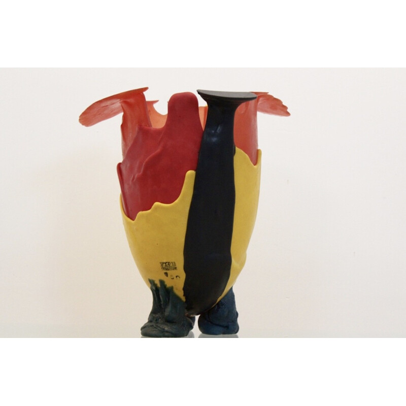 Vase vintage en résine par Gaetano Pesce - 1990