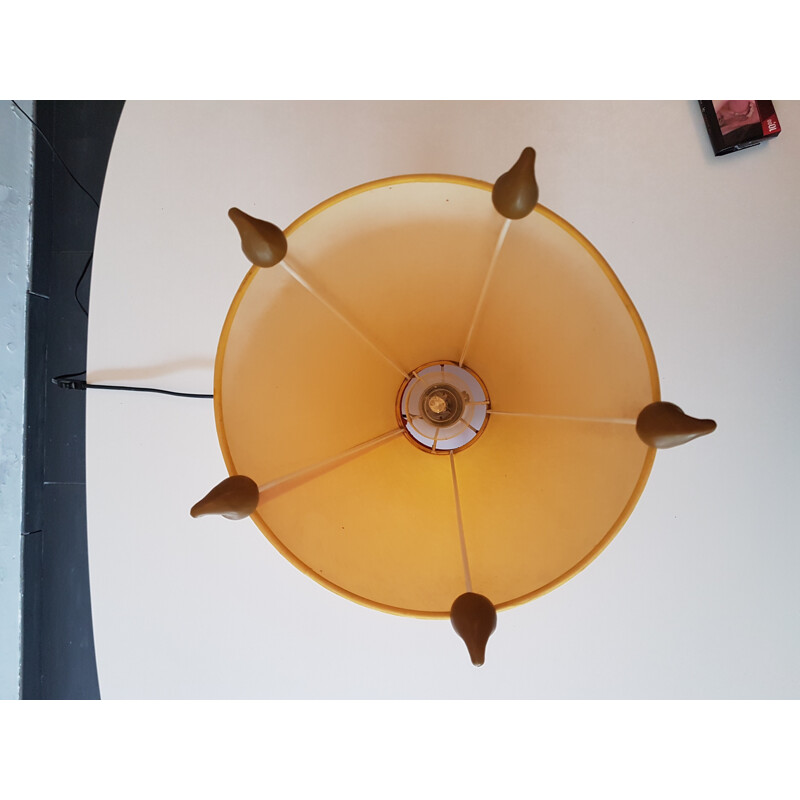 Vintage diabolo-shaped table lamp - 1960s