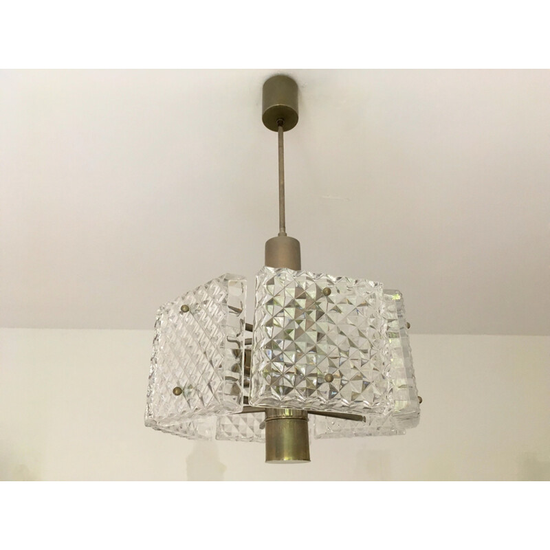 Vintage 6-lights chandelier - 1960s