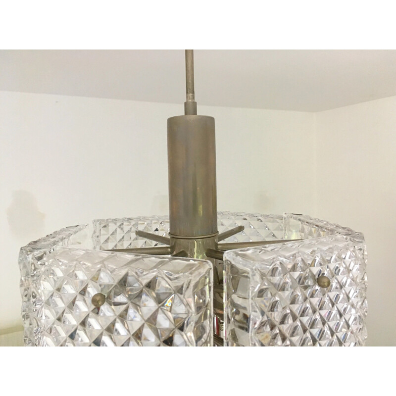 Vintage 6-lights chandelier - 1960s