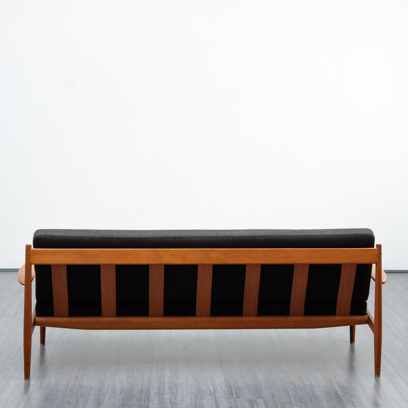 Vintage Danish teak sofa by Grete Jalk for France & Son - 1960s