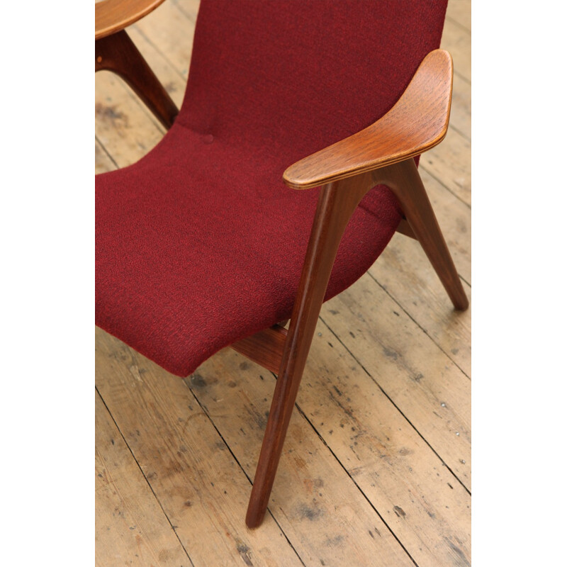 Fauteuil vintage par Burgundy pour Louis van Teeffelen - 1960