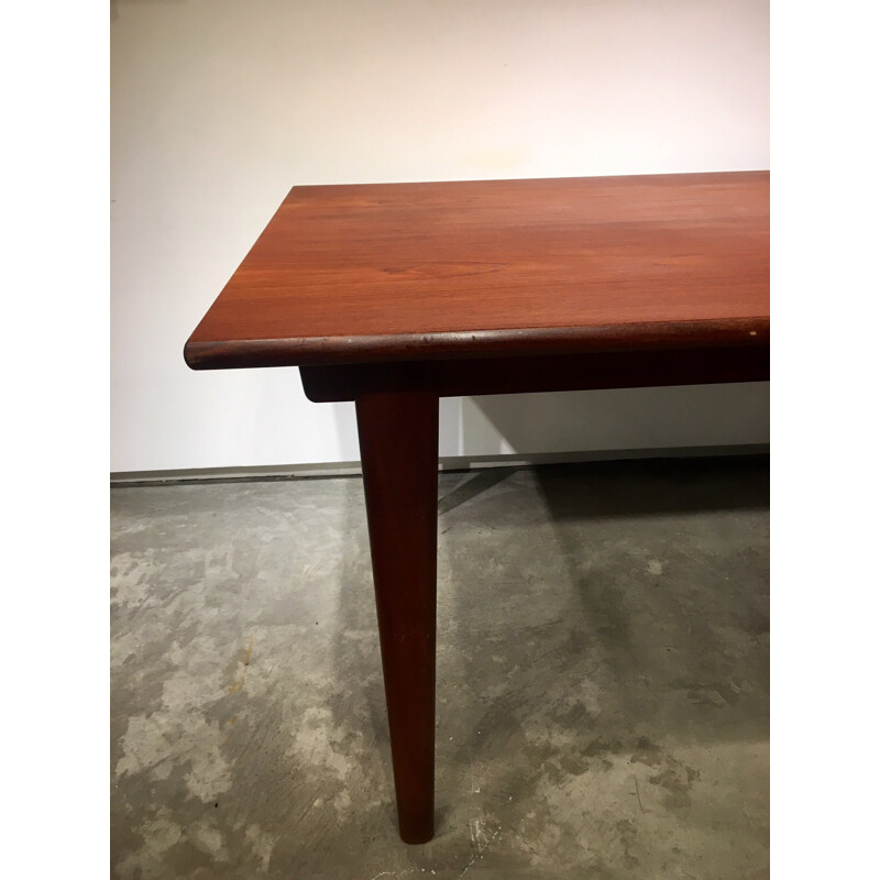 Vintage dining table in teak - 1960s