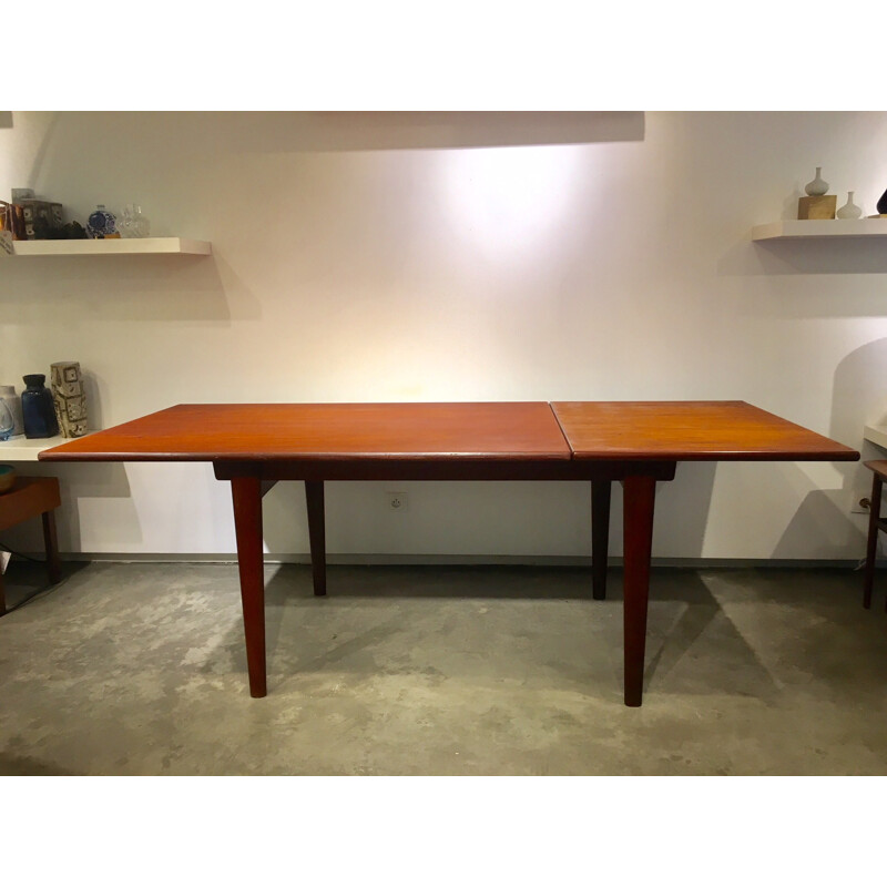 Vintage dining table in teak - 1960s