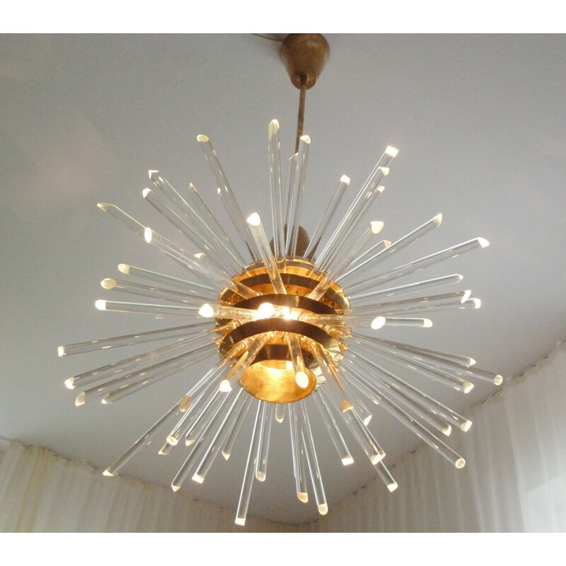 Vintage sputnik chandelier for Bakalowits and Soehne Mirakel, 1845