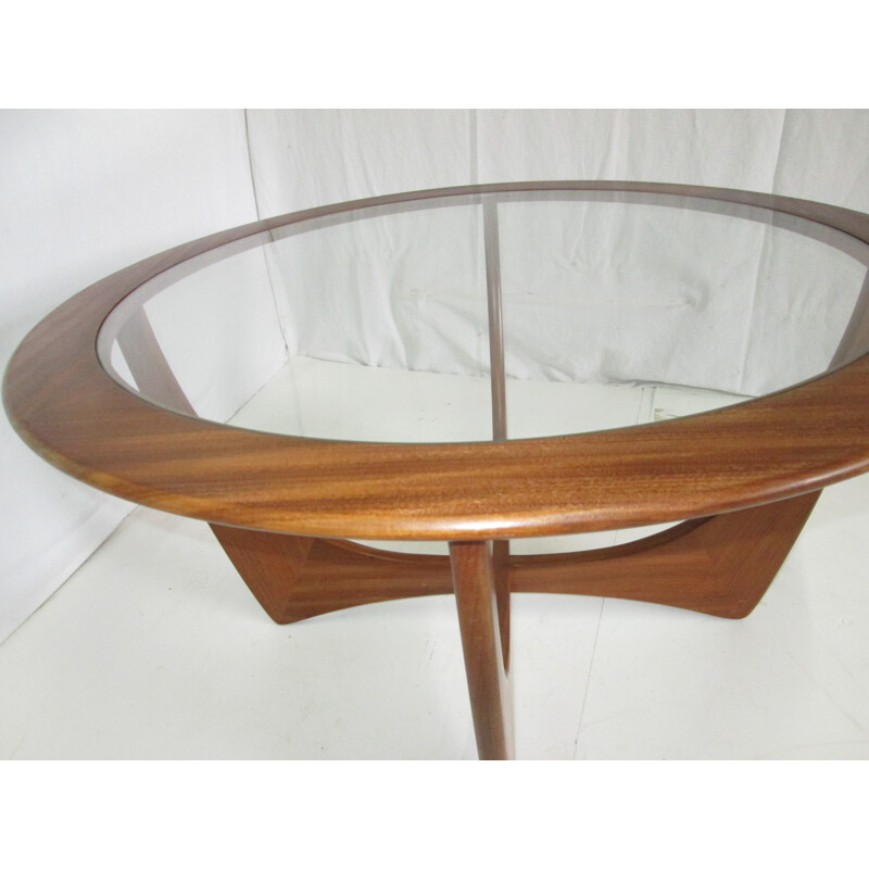 Vintage Astro Round Coffee Table by Wilkins for Gplan - 1960s