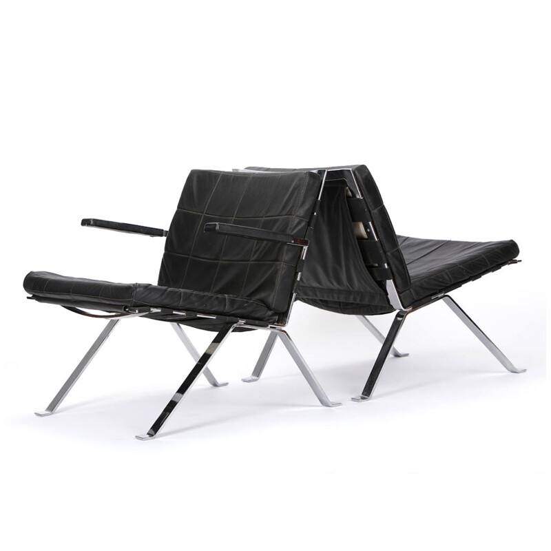 Paire de fauteuils modèle 1600 de Hans Eichenberger par Eurochairs Girsberger  - 1960