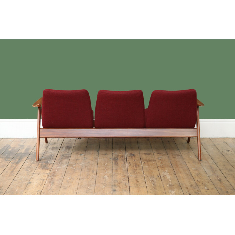 Vintage 3 seater sofa by Louis van Teeffelen, Netherlands - 1960s