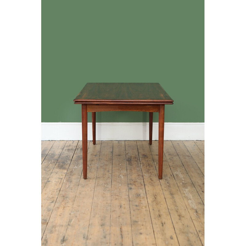 Vintage extendable rosewood dining table - 1960s