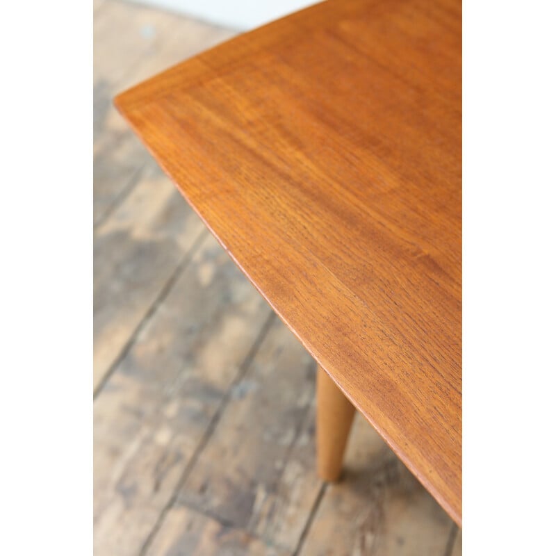 Vintage coffee table in teak and oak by Bovenkamp - 1960s