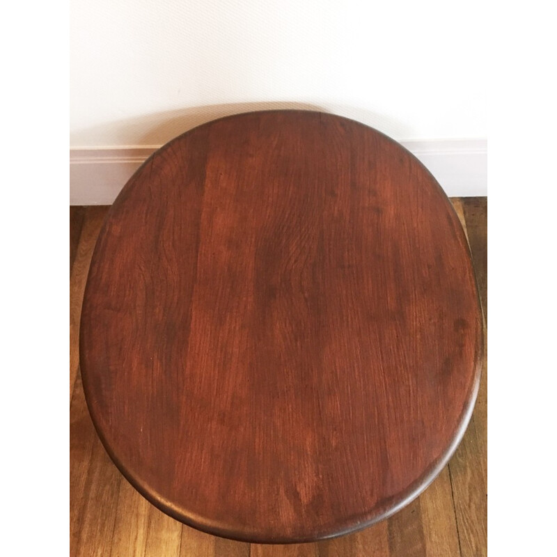 Vintage scandinavian "Ercol" coffee table - 1960s