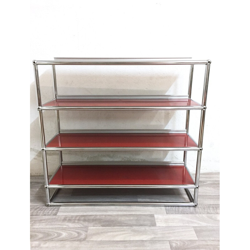 Modular shelf by USM HALLER - 1980s