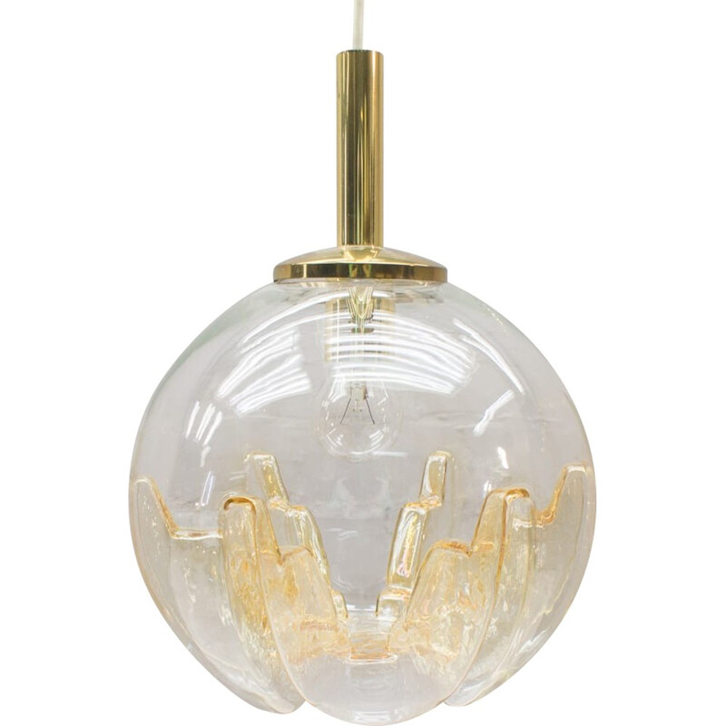 Vintage Murano Pendant Lamp  in Glass - 1960s